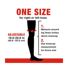 ACE Brand Hinged Knee Brace, Adjustable, Black, 1/Pack - Brands For Less USA