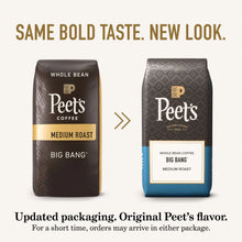 Peet's Coffee Big Bang Premium Medium Roast Whole Bean Coffee, Arabica, 10.5 oz - Brands For Less USA