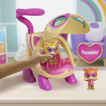 Disney Junior SuperKitties Lights and Sounds SuperKitty Copter, 3 Pieces, Poseable Figures