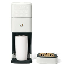 Beautiful Perfect Grind™ Programmable Single Serve Coffee Maker, White Icing by Drew Barrymore