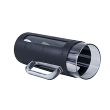 Mainstays Glass 22oz Tumbler with Black Protective Silicone Sleeve, Bamboo lid, Glass Straw - Brands For Less USA