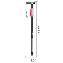 Equate Comfort Grip Walking Cane for Adults and Seniors, Height Adjustable, Black, 300 lb Capacity - Brands For Less USA