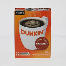 Dunkin’ Hazelnut Artificially Flavored Coffee, Keurig K Cup Pods, 22 Count Box - Brands For Less USA