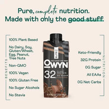 OWYN Pro Elite 32G Keto Plant Protein Shake, Chocolate (11.15 Fl. Oz, 15 Pk.) - Brands For Less USA