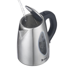 Ktaxon 1500W 1.5L Stainless Steel Electric Kettle with Water Window, Silver