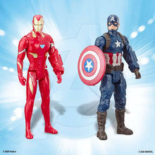 Marvel Avengers: Titan Hero Series Captain America, Iron Spider, Black Panther, and Iron Man Kids Toy Action Figure for Boys and Girls (12")