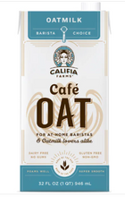 Califia Farms, Cafe Oat Milk, 32 fl oz, 6-Count