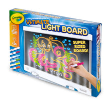 Crayola Ultimate Light Board, White, Holiday & Christmas Gifts for Kids, LED Tracing & Drawing Board, Light Up Toy, Gift, Ages 6 & Up