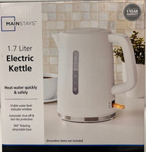 Mainstays 1.7L Electric Kettle, Auto Shut-off