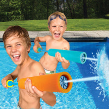 Play Day Max Liquidator Water Blaster Pool Toy, Neon Green-Blue and Yellow-Orange, 2-Pack