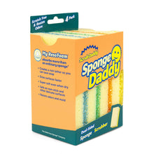Scrub Daddy Sponge Daddy Non-Scratch Sponges, 4 Count