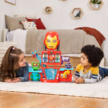 Marvel Iron Man and His Awesome Friends Iron Quarters Boys & Girls Electronic Playset, Holiday Gifts for Kids