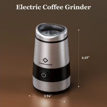 Coffee Grinder, LINKChef Quiet Spice Grinder, One Touch Coffee Mill for Beans, Spices and More