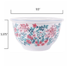 The Pioneer Woman 10-Piece Melamine Mixing Bowl Set, Fancy Flourish