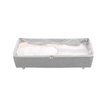 Better Homes & Gardens Under the Bed Rolling Storage Organizer Bin with Zipper for Sorting Shoes and Clothing, Gray