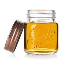 12 Pack Mini Mason Jar Shot Glasses with Lids, 2 oz for Ginger Shots, Juices, Cocktails, Homemade Sauces