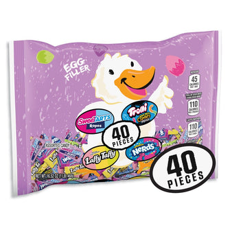 Premium Easter Egg Filler Mix, Fruit Flavored Candy Assortment, 16.5 Oz, 40 Count, Bag - Brands For Less USA