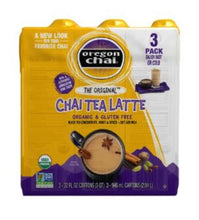 Oregon Chai, Original Organic Chai Tea Latte Concentrate, 32 fl. oz., 3-Count