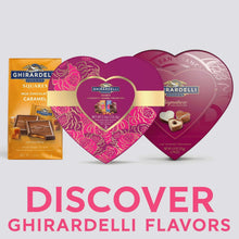 GHIRARDELLI Chocolate Caramel Hearts Collection Heart Shaped Box, 5.5 oz