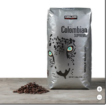 Kirkland Signature Colombian Supremo Coffee, Whole Bean, 3 lbs