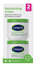 Cetaphil Moisturizing Cream, 16 oz., 2 pk.