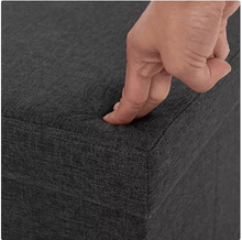 Seville Classics Foldable Storage Cube/Ottoman