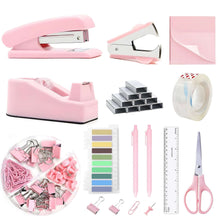 cyricoPinkOfficeSuppliesSet-StaplerandTapeDispenserSetDeskAccessoriesKitwithStapler-TapeDispense_3130_1 - Brands For Less USA