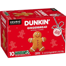 Dunkin’ Gingerbread Artificially Flavored Coffee, K Cup Pods, 10 Ct. - Brands For Less USA