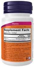 NOW Foods, Vitamin D-3, High Potency, 125 mcg (5,000 IU), 120 Softgels