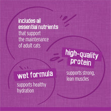 Purina Friskies Gravy, Poultry, Meaty Bits and Filets, Wet Cat Food, 5.5 oz Cans, 32 Pack