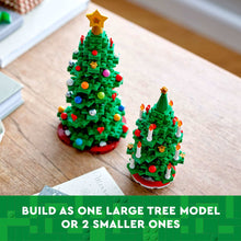 LEGO Christmas Tree Toy Building Set for Kids, Collectible Holiday Decor, 2 Building Options