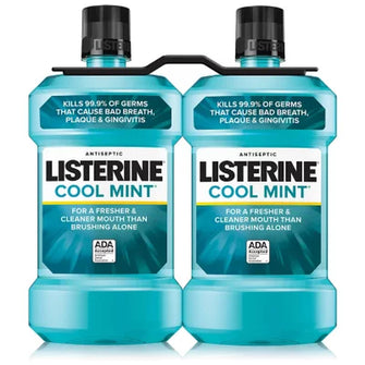 Listerine Cool Mint Antiseptic Mouthwash (1.5L, 2 Pk.) - Brands For Less USA