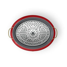 Beautiful 10-in-1 , 6 Qt Electric Multi-Cooker, Tomato Red by Drew Barrymore