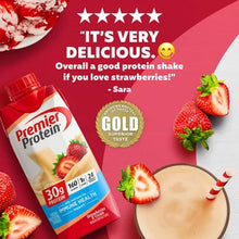 Premier Protein 30G High Protein Shake, Strawberries & Cream (11 Fl. Oz., 15 Pk.) - Brands For Less USA