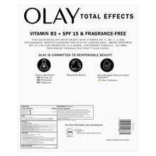 Olay Total Effects Face Moisturizer SPF 15, Fragrance-Free (3.4 Fl. Oz.) - Brands For Less USA