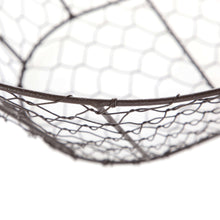 Mainstays Chicken Wire Decorative Storage Basket with Handles