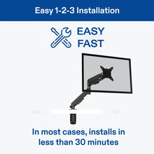 onn Spring Assisted Desk Mount for 13" to 32" Monitors/TVs, 3x Load Tested, Holds up to 19.8 lbs. - Brands For Less USA