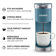 Keurig K-Mini Plus Single Serve K-Cup Pod Coffee Maker, Evening Teal - Brands For Less USA
