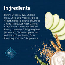 Barritas saludables Blue Buffalo: galletas crujientes para perro, manzanas y yogur