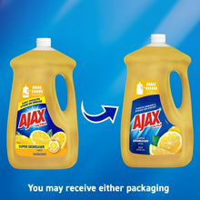 Ajax Ultra Liquid Dish Soap, Lemon Scent, Super Degreaser, 90 Fluid Ounce