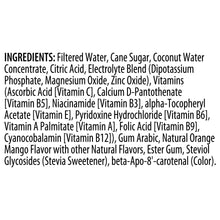 BODYARMOR Orange Mango Electrolyte Sports Drink Bottles, 12 fl oz, 8 pack