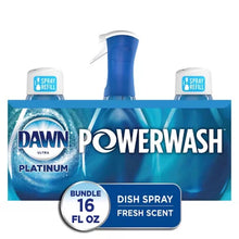 Dawn Platinum Powerwash Dish Spray Bottle Set, Fresh Scent, 1 Spray Bottle + 2 Refills, 48 Fl. Oz. - Brands For Less USA