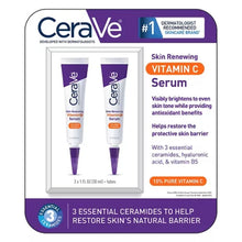 Cerave Skin Renewing Vitamin C Serum (1.0 Fl. Oz., 2 Pk.) - Brands For Less USA