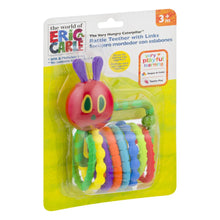 World of Eric Carle, the Very Hungry Caterpillar Rattle Teether with Links 1 Count (Pack of 1) - Brands For Less USA