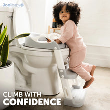 Jool Baby Potty Training Seat with 2 Step Ladder for Toddlers – Splash Guard, Adjustable Height (Gray) - Brands For Less USA