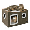 Member’s Mark Collapsible Cat Condo, 24 x 17 x 15 in., Choose Color