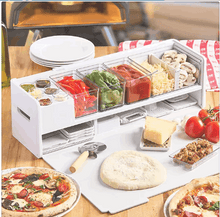 Dash Prepdeck, Includes 8 Prepping Tools, 14 Containers, and Cutting Board
