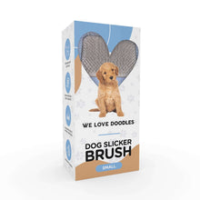 We Love Doodles Dog Slicker Brush - Dog Brush for Grooming Pet Hair, Poodle / Goldendoodle Brush