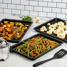Thyme & Table Nonstick Sheet Pan 3-Piece Set - Black