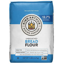 King Arthur Baking Company Non-GMO Project Verified, Certified Kosher Unbleached Bread Flour, 5 lb Bag
